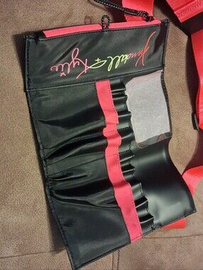 Kendall & Kylie Makeup Bag Brush Bag Fanny Pack Pink And Black
